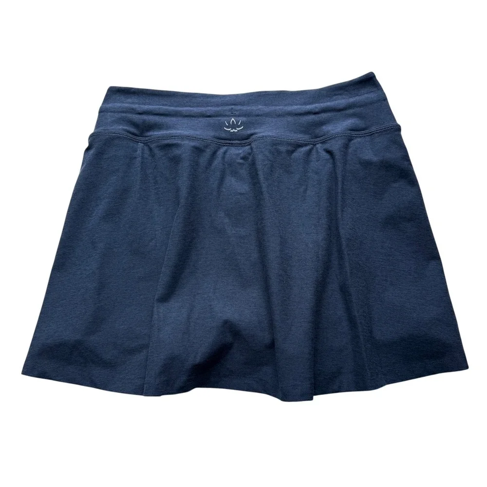 NWT Beyond Yoga Spacedye Go Pocket Skirt Nocturnal Navy Size XL Skort